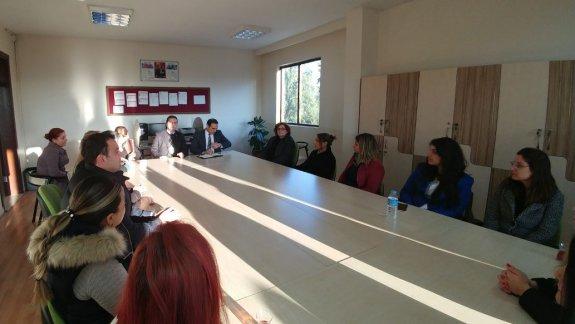 Tarsus İlçe Milli Eğitim Müdürü Sayın Mehmet KALAYCI, Özel Tarsus Toros Okullarına Nezaket Ziyaretinde Bulundu.