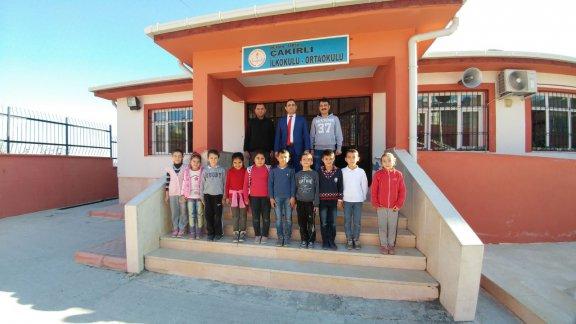İlçe Milli Eğitim Müdürü Sayın  Mehmet KALAYCI  Çakırlı  İlkokulunu Ziyaret Etti