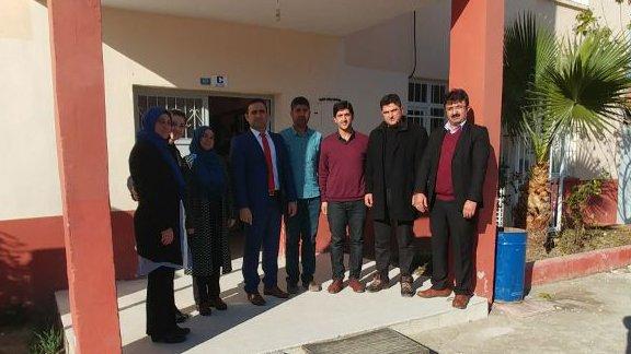 İlçe Milli Eğitim Müdürü Sayın  Mehmet KALAYCI  Cinköy  İlk/Ortaokulunu Ziyaret Etti