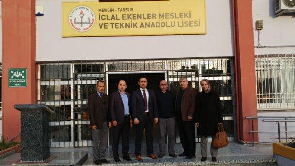 İlçe Milli Eğitim Müdürümüz Sayın  Mehmet KALAYCI,  İclal Ekenler Mesleki ve Teknik Anadolu Lisesini Ziyaret Etti
