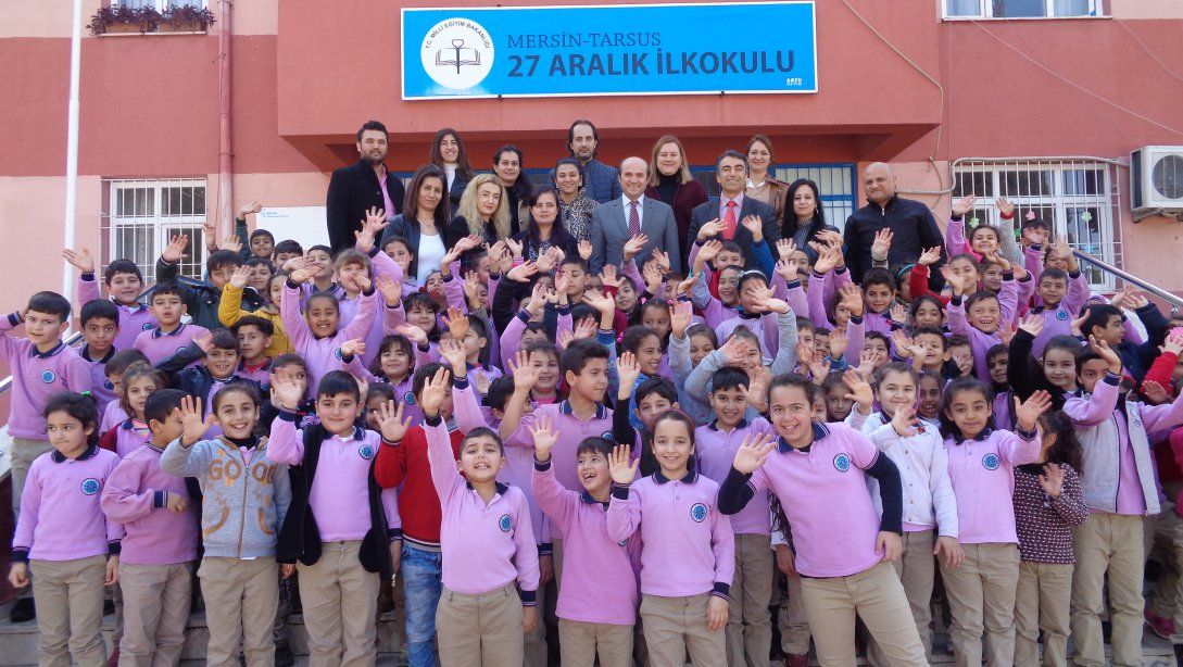 "İlçe Milli Eğitim Müdürü Mehmet Metin´den Okul Ziyaretleri"