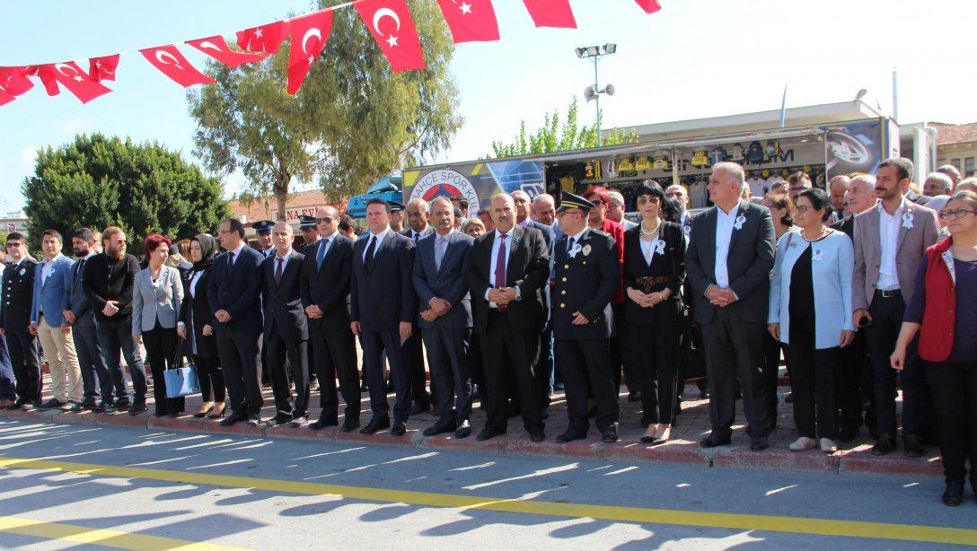 İlçemizde Türk Polis Teşkilatının 174ncü Kuruluş Yıldönümü Törenle Kutlandı.