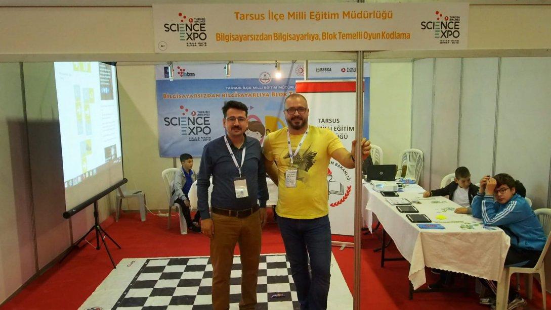 "Tarsus İlçe Milli Eğitim Müdürlüğü Bursa Bilim Fuarında"