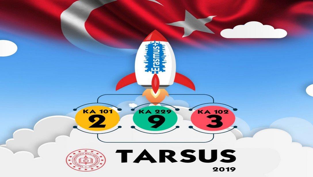 TARSUS'TA ERASMUS+ PROJELERİ DEVAM EDİYOR
