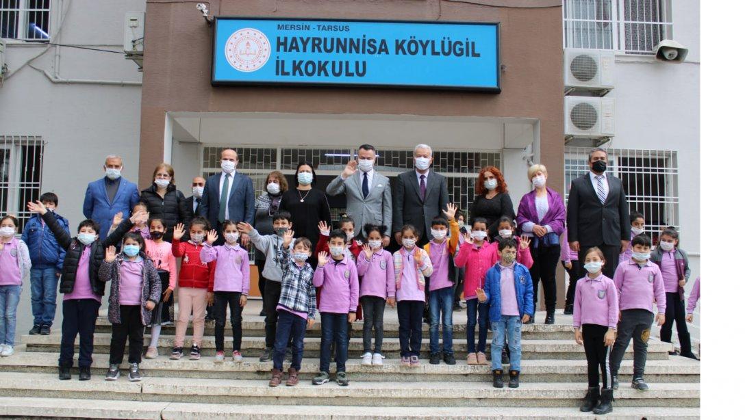 Sayın Kaymakamımız Kadir Sertel OTCU ve İlçe Milli Eğitim Müdürümüz Mehmet Metin, Okul Ziyaretlerine Devam Ediyor 