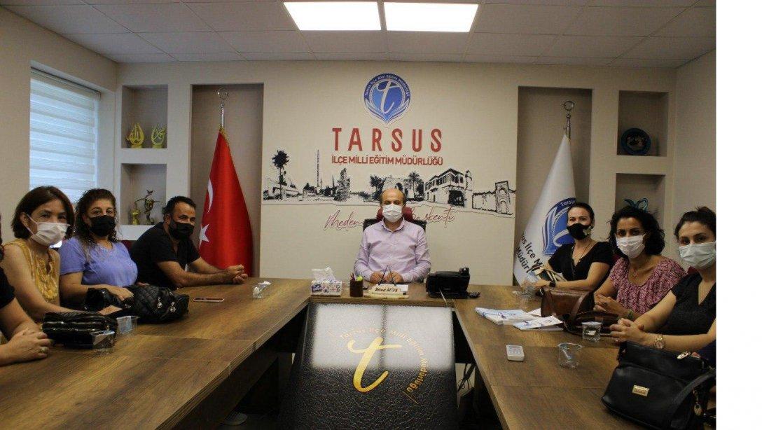 İlçe Milli Eğitim Müdürümüz Mehmet METİN Başkanlığında Tarsus Orman Okulu Projesi Toplantısı Yapıldı