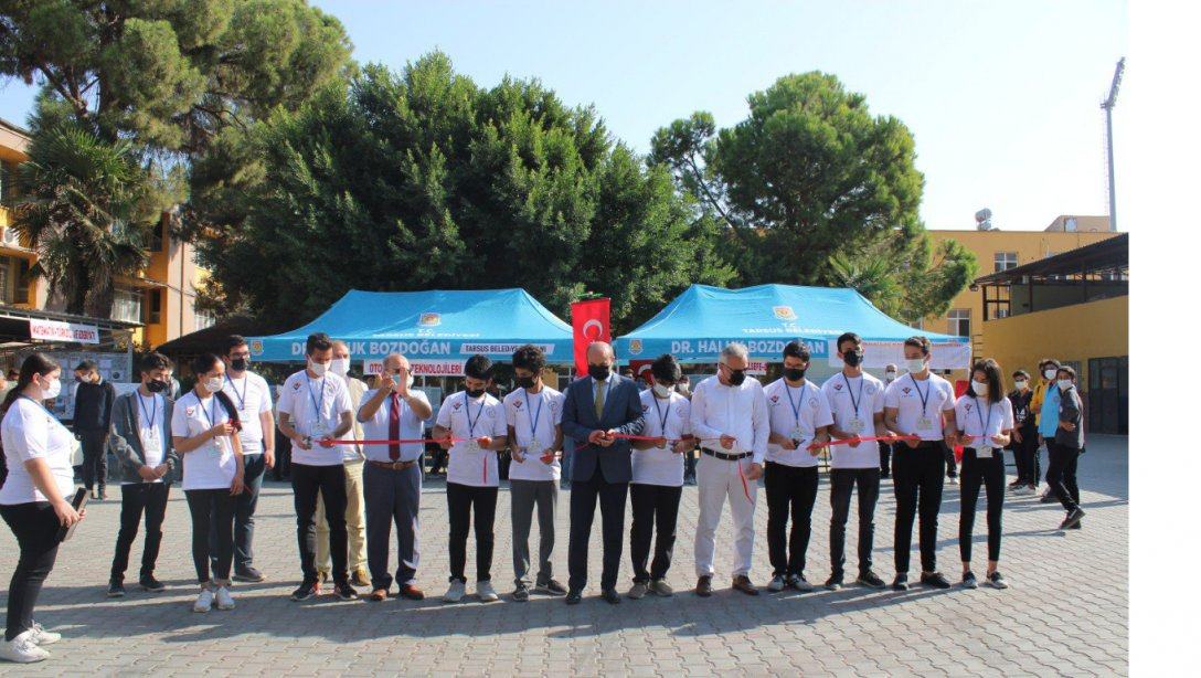 Tarsus Mesleki ve Teknik Anadolu Lisesi Bilim Fuarı Açılışı Yapıldı