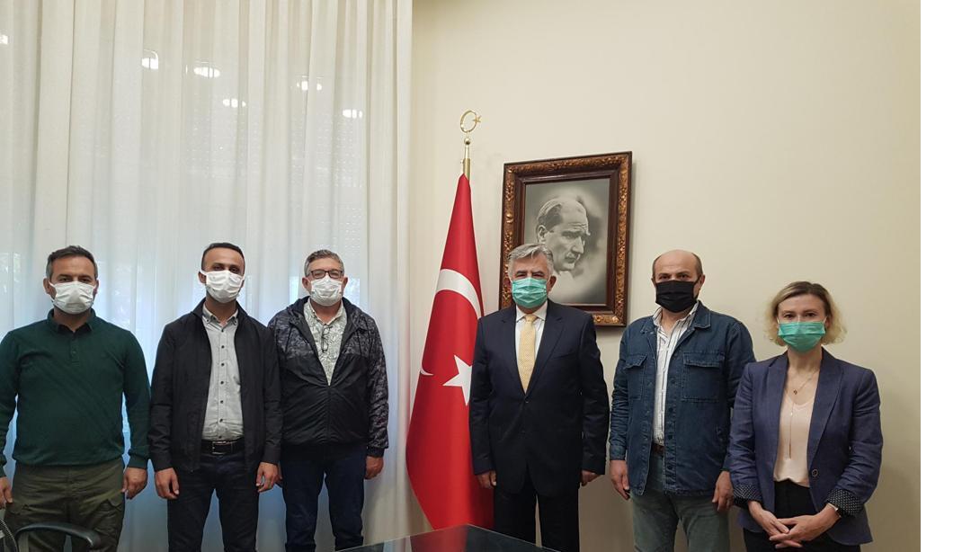 İlçe Milli Eğitim Müdürümüz Mehmet Metin, Rodos Başkonsolosu Mehmet Atıf Şekercioğlu'nu Makamında Ziyaret Etti