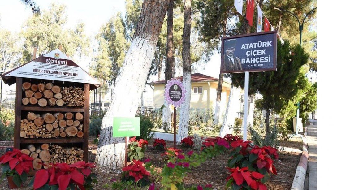 Atatürk Çiçek Bahçesi Açıldı