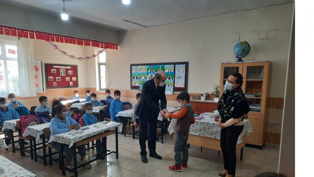 İlçe Milli Eğitim Müdürümüz Mehmet METİN, Ali Mistilli İlkokulu'nu Ziyaret Etti
