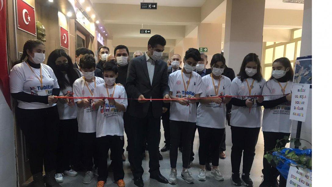 Şehit Fazlı Kalaycı Ortaokulu Bilim Fuarı Açıldı
