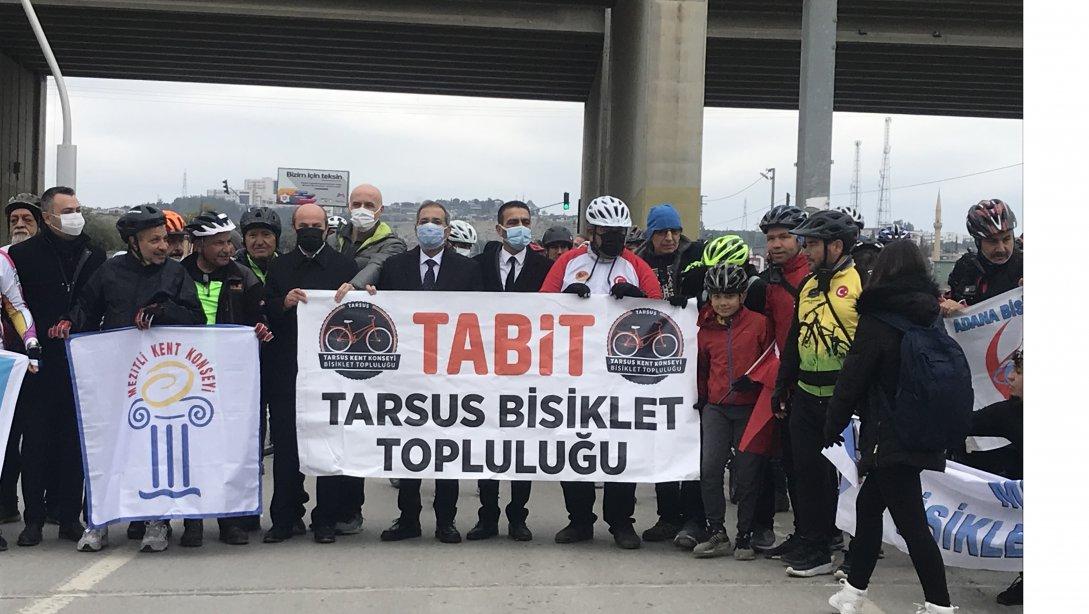 Tarsus'un Kurtuluşu Bisiklet Turu Yapıldı