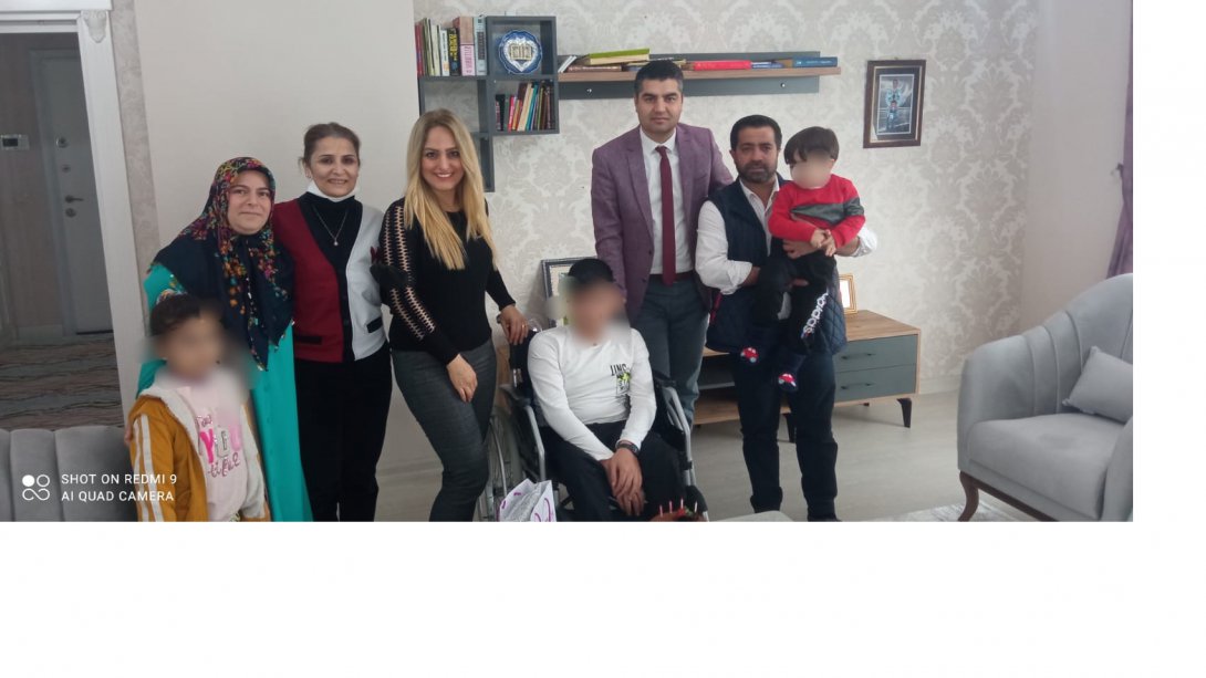 Evde Eğitim Öğrencimiz Muhammed Aydemir'in Doğumgünü Kutlandı