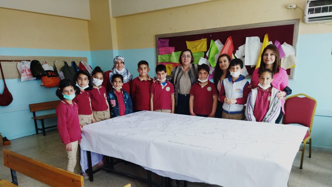 Beylice Şehit Piyade Başçavuş Faruk Kaya İlkokulu Öğrencilerinin Proje Kapsamında Okul Ziyaretleri Devam Ediyor