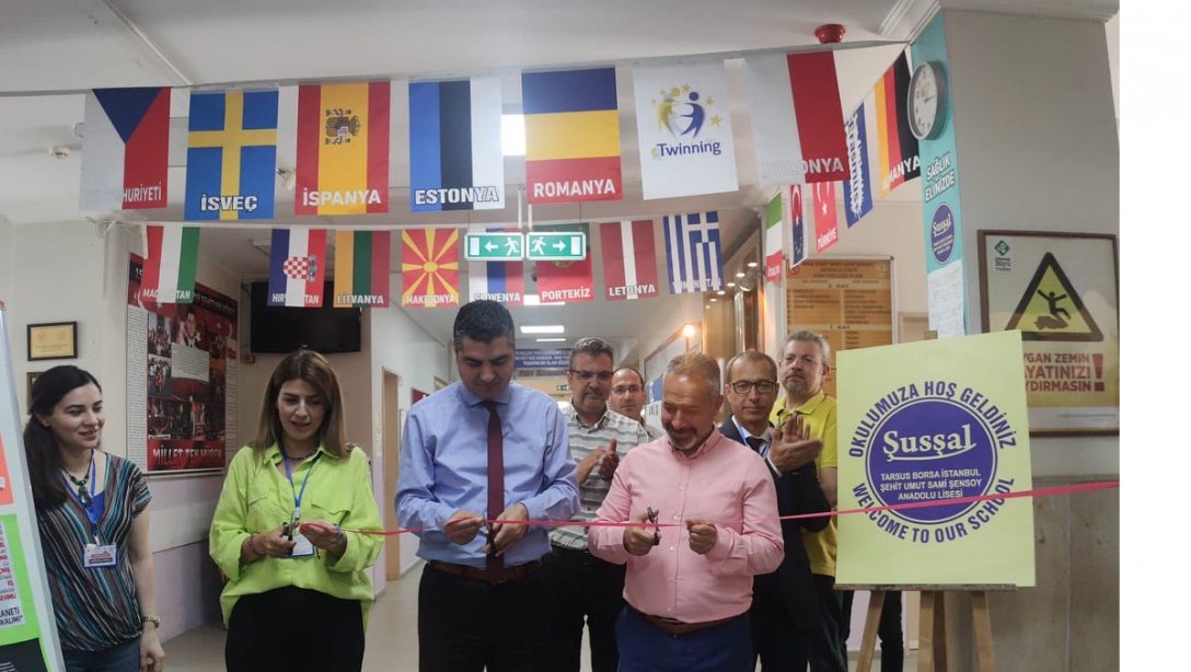 Borsa İstanbul Şehit Umut Sami Şensoy Anadolu Lisesi Bilim Fuarı Açıldı
