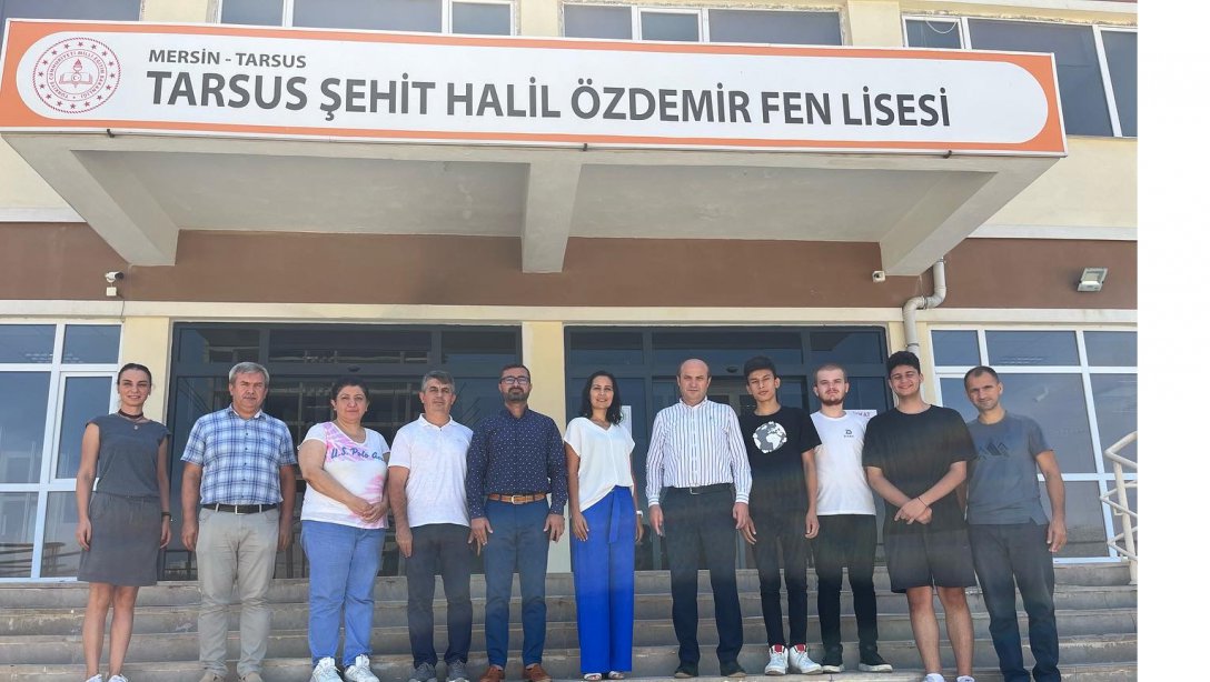 İlçe Milli Eğitim Müdürümüz Mehmet Metin, Türkiye 3.sü Öğrencilerimizi Ziyaret Etti