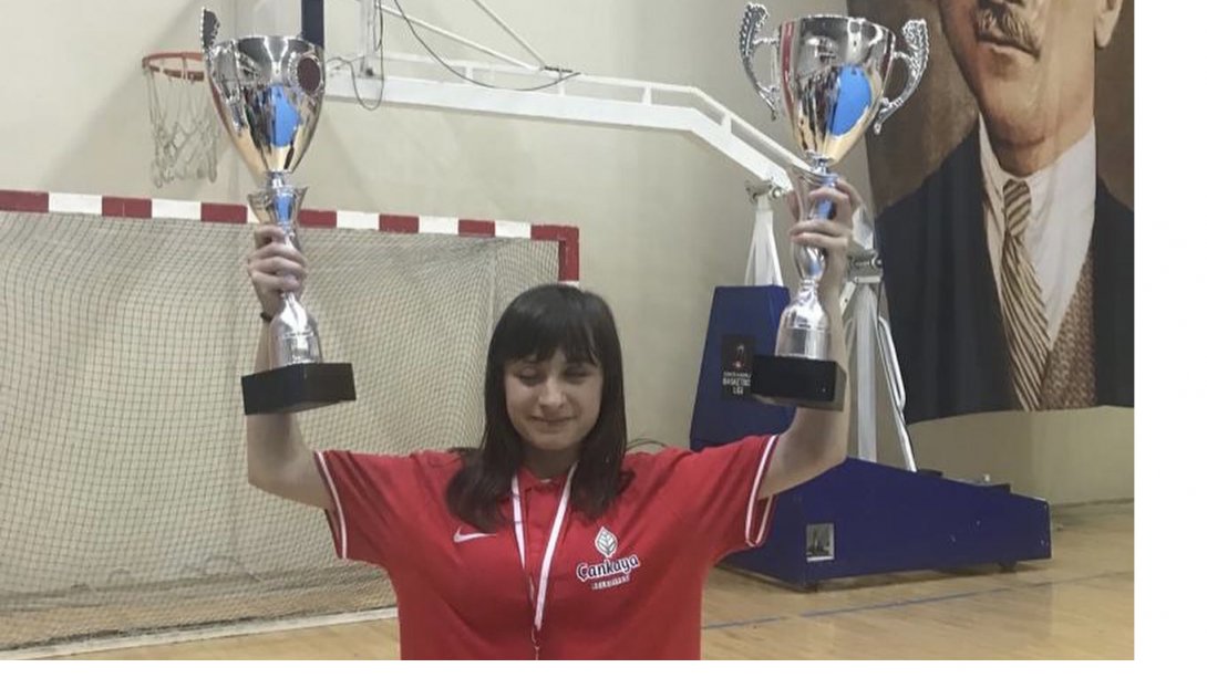 Öğrencimiz Mihriban Boyacı, Görme Engelliler Halter Türkiye Şampiyonu Oldu