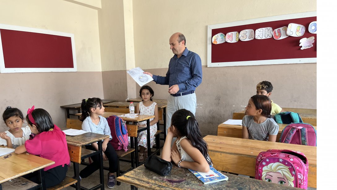 İlçe Milli Eğitim Müdürümüz Mehmet Metin, Fatih Sultan Mehmet İlk/Ortaokulu'nu Ziyaret Etti