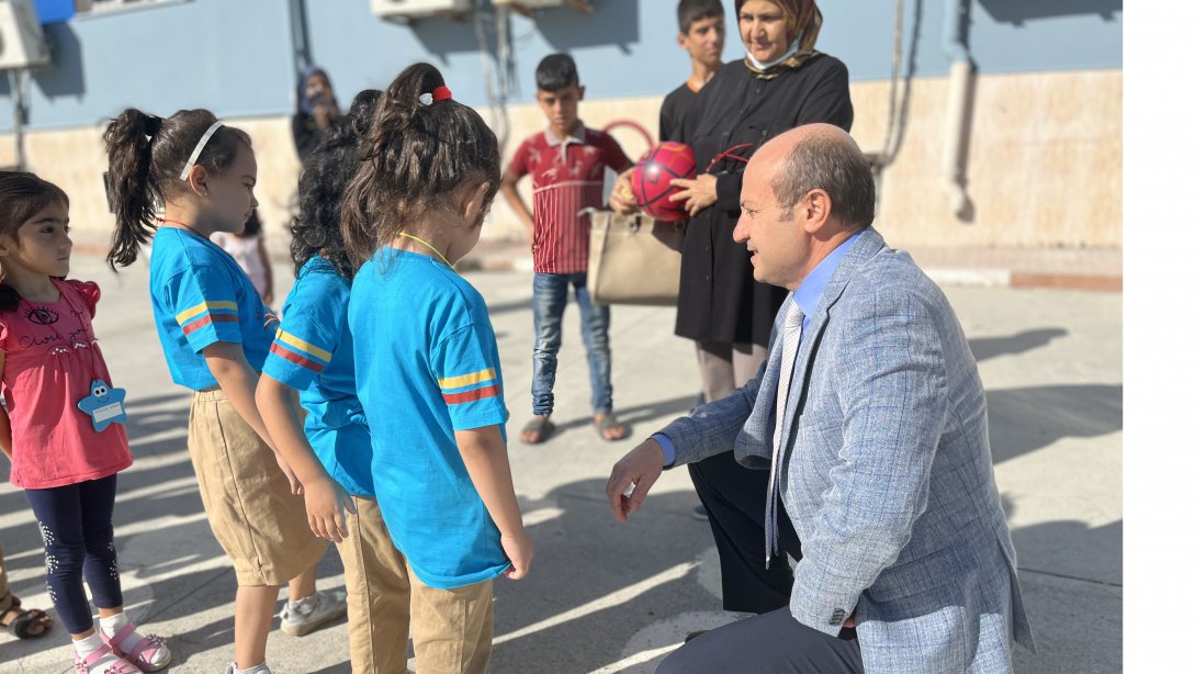 İlçe Milli Eğitim Müdürümüz Mehmet METİN, Kerim Çeliktaş Türkocağı İlkokulu'nu Ziyaret Etti