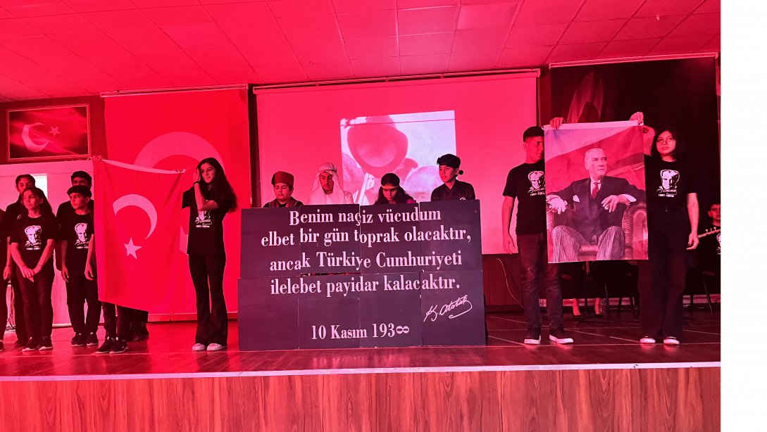 Atatürk'ü Anma Etkinlikleri Yapıldı 