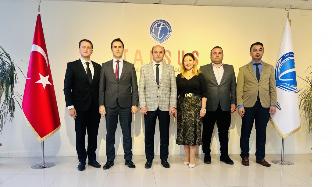 Hürriyetçi Eğitim-Sen Temsilcileri, İlçe Milli Eğitim Müdürümüz Mehmet METİN'i Ziyaret Ettiler