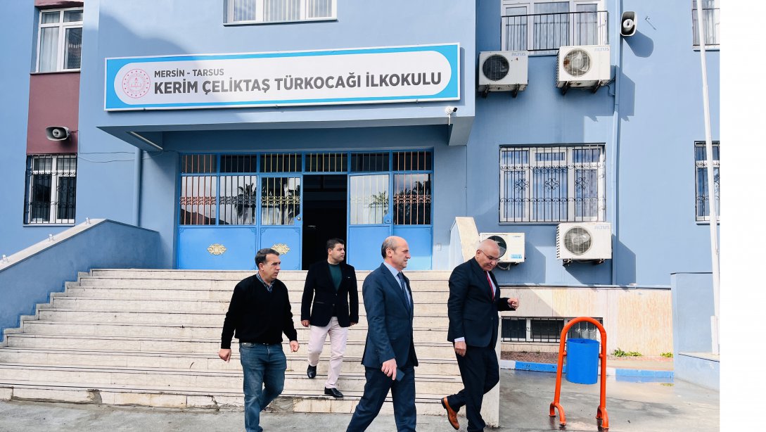 İlçe Milli Eğitim Müdürümüz Mehmet METİN, Kerim Çeliktaş Türkocağı İlkokulu'nu Ziyaret Etti