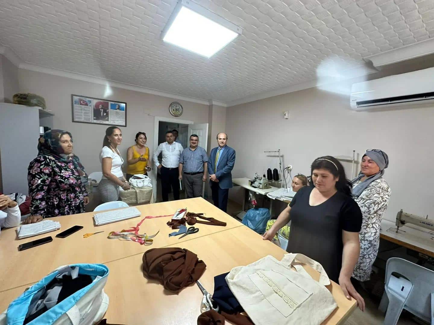 İlçe Millî Eğitim Müdürümüz Mehmet METİN, Tarsus Halk Eğitimi Merkezi'ni Ziyaret Etti 