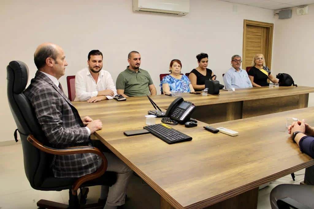 İyi Parti Tarsus İlçe Yönetimi, İlçe Millî Eğitim Müdürümüz Mehmet METİN'İ Ziyaret Etti 