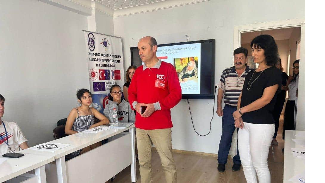 İlçe Millî Eğitim Müdürümüz Mehmet METİN, AKBAL Erasmus Proje Ortaklarıyla Buluştu