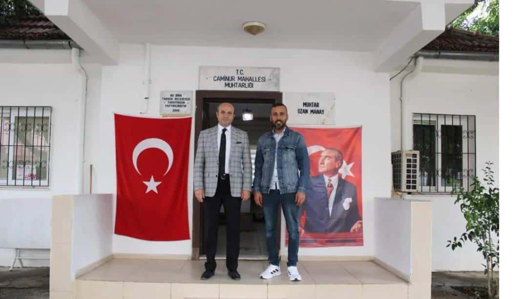İlçe Millî Eğitim Müdürümüz Mehmet METİN, Muhtar Ziyaretlerinde Bulundu