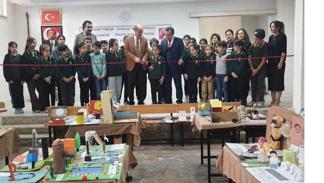 Fahrettin paşa Ortaokulu'nda Dilimizin Zenginlikleri Projesi Etkinliği Düzenlendi 