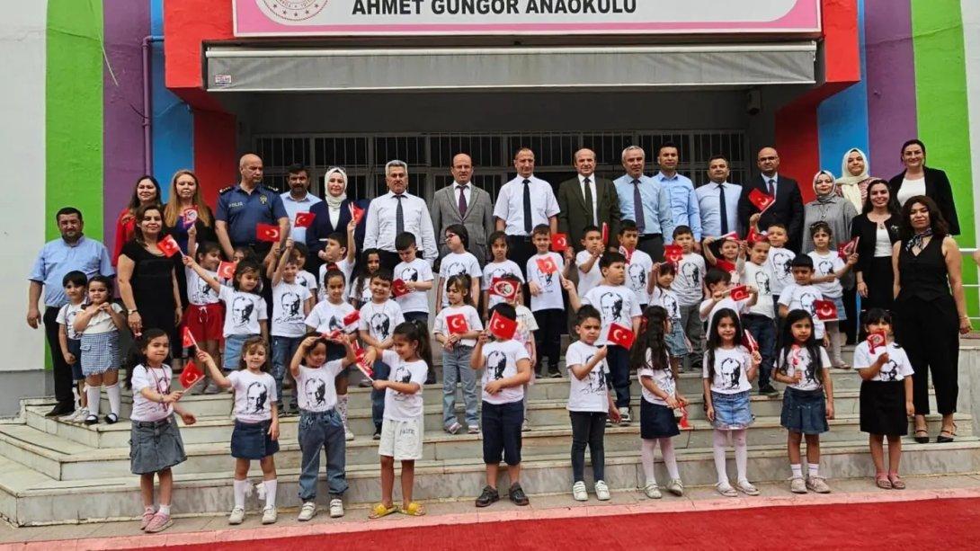 İlçe Kaymakamımız Mehmet Ali Akyüz, Şehit Jandarma Uzman Çavuş Ahmet Güngör Anaokulu'nu Ziyaret Etti 