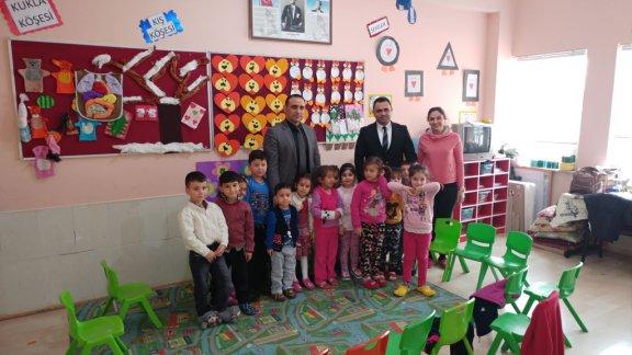 İlçe Milli Eğitim Müdürümüz Sayın Mehmet KALAYCI, Şehit Buminhan Temizkan İlkokuluna Ziyarette Bulundu.