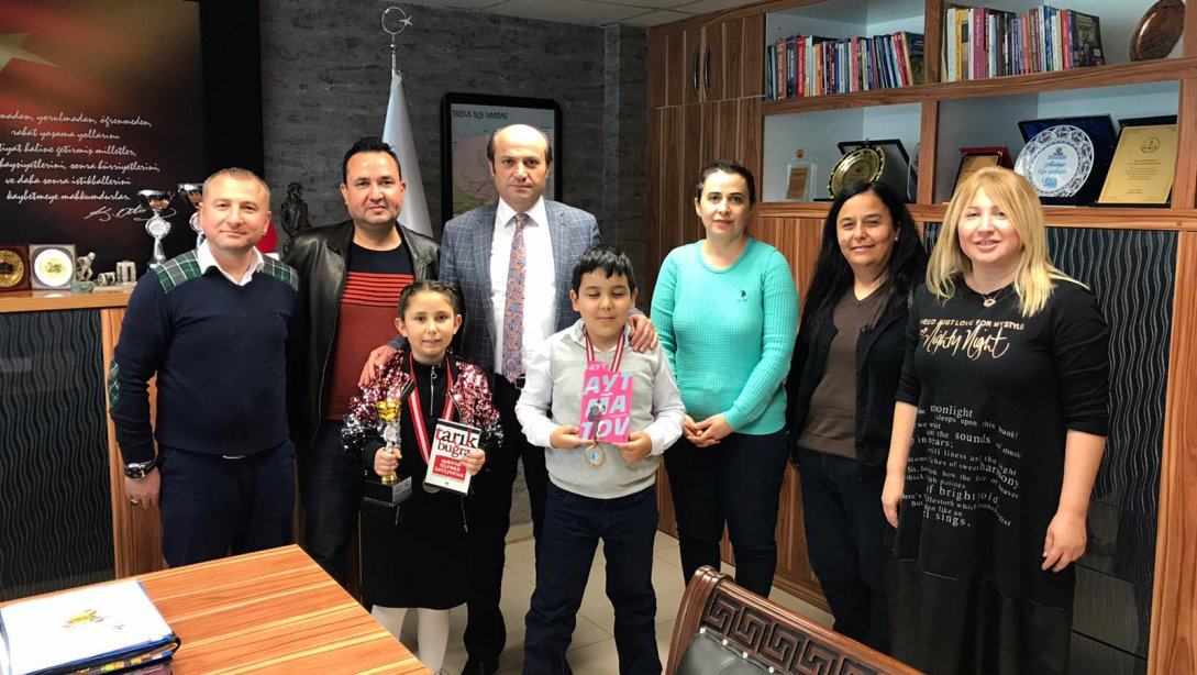 Türkiye Akıl ve Zeka Oyunları Federasyonu (TAZOF)  Tarafından Düzenlenen  İlkokul ve Ortaokullar arası  Akıl ve Zeka Oyunları Turnuvasında Hadiye Kuradacı Bilim ve Sanat Merkezimizden Büyük Başarı