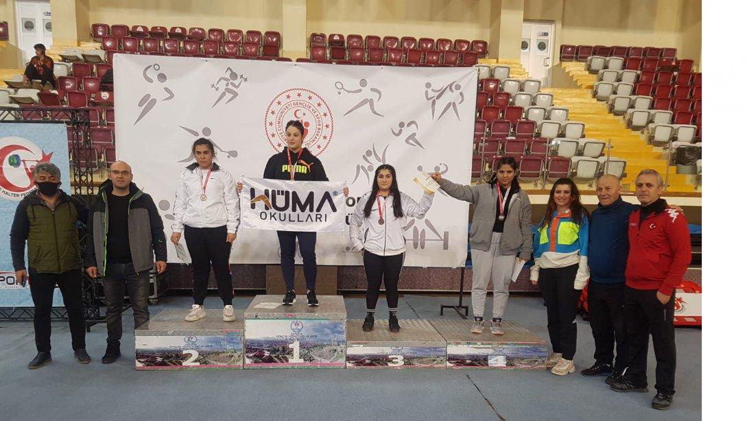 Türkiye Halter Şampiyonu Öğrencilerimizi Tebrik Ediyoruz
