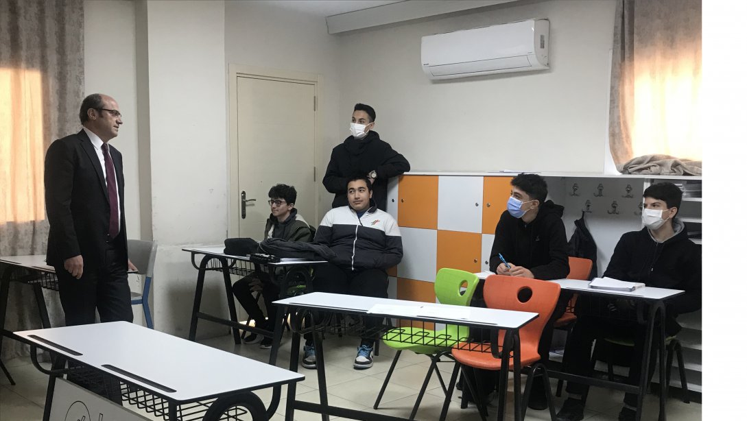 İlçe Milli Eğitim Müdürümüz Mehmet Metin, Birey Koleji'ni Ziyaret Etti