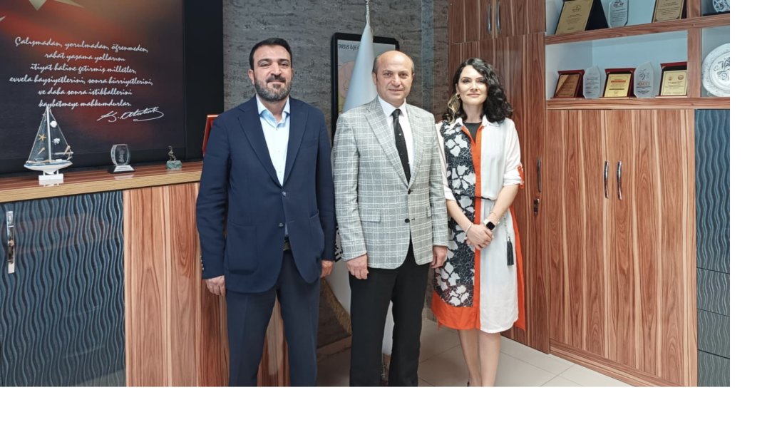 Özel Tarsus Hastanesi Yönetim Kurulu, İlçe Milli Eğitim Müdürümüz Mehmet METİN'i Ziyaret Etti