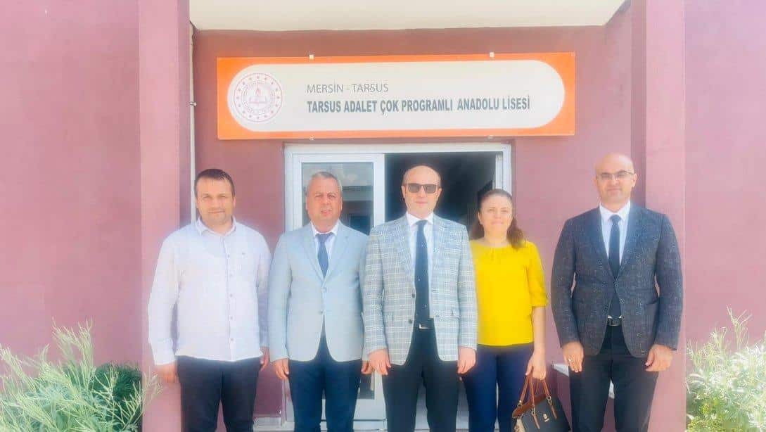 İlçe Milli Eğitim Müdürümüz Mehmet Metin Adalet Anadolu Lisesi ve Adalet Anaokulu'nu Ziyaret Etti 