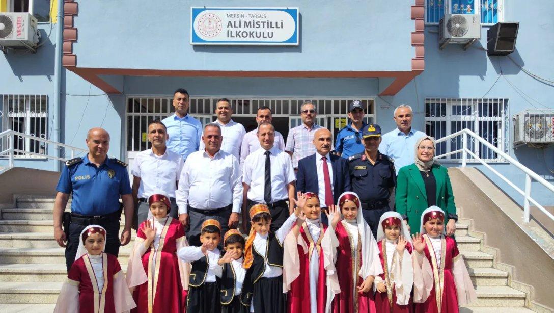 İlçe Kaymakamımız Mehmet Ali Akyüz,Ali Mistilli İlkokulu'nu Ziyaret Etti 
