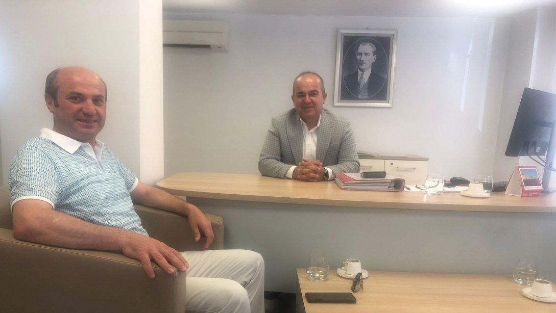 İlçe Millî Eğitim Müdürümüz Mehmet, Ziraat Bankası Tarsus Müdürünü Ziyaret Etti 