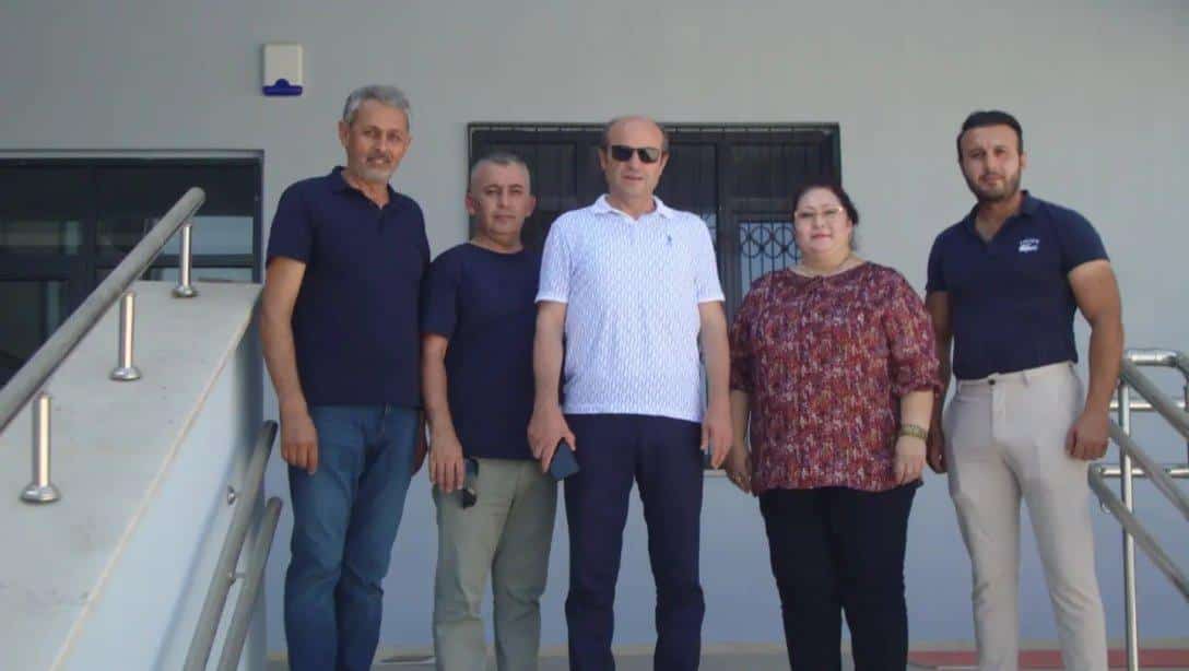 İlçe Millî Eğitim Müdürümüz Mehmet Metin, Okul İnşaatlarında İncelemelerde Bulundu 