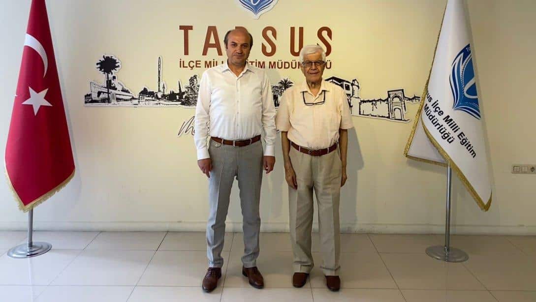 Berdan Cıvata Yönetim Kurulu Başkanı Hasan Şemsi'den İlçe Millî Eğitim Müdürümüze Ziyaret 