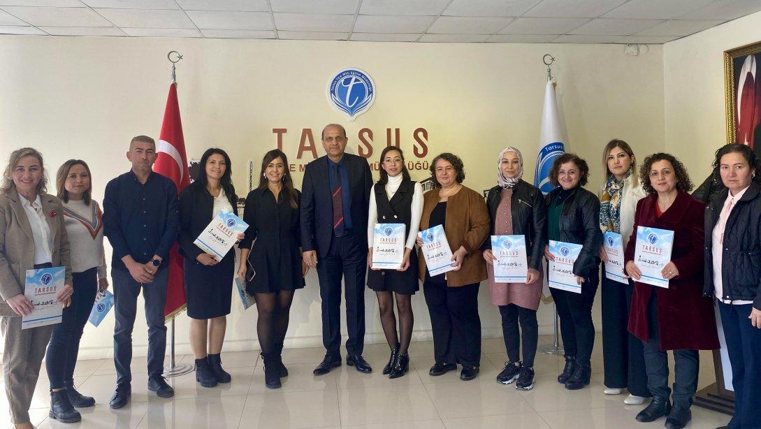 İlçe Milli Eğitim Müdürümüz Mustafa ANTEPLİOĞLU  eTwinning İlçe Mentörlerimiz İle Bir Araya Geldi