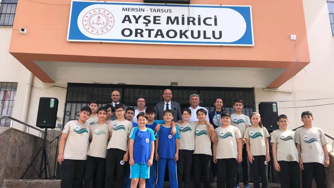 Tarsus İlçe Milli Eğitim Müdürümüz Mustafa Anteplioğlu, Ayşe Mirici Ortaokulu'nu Ziyaret Etti